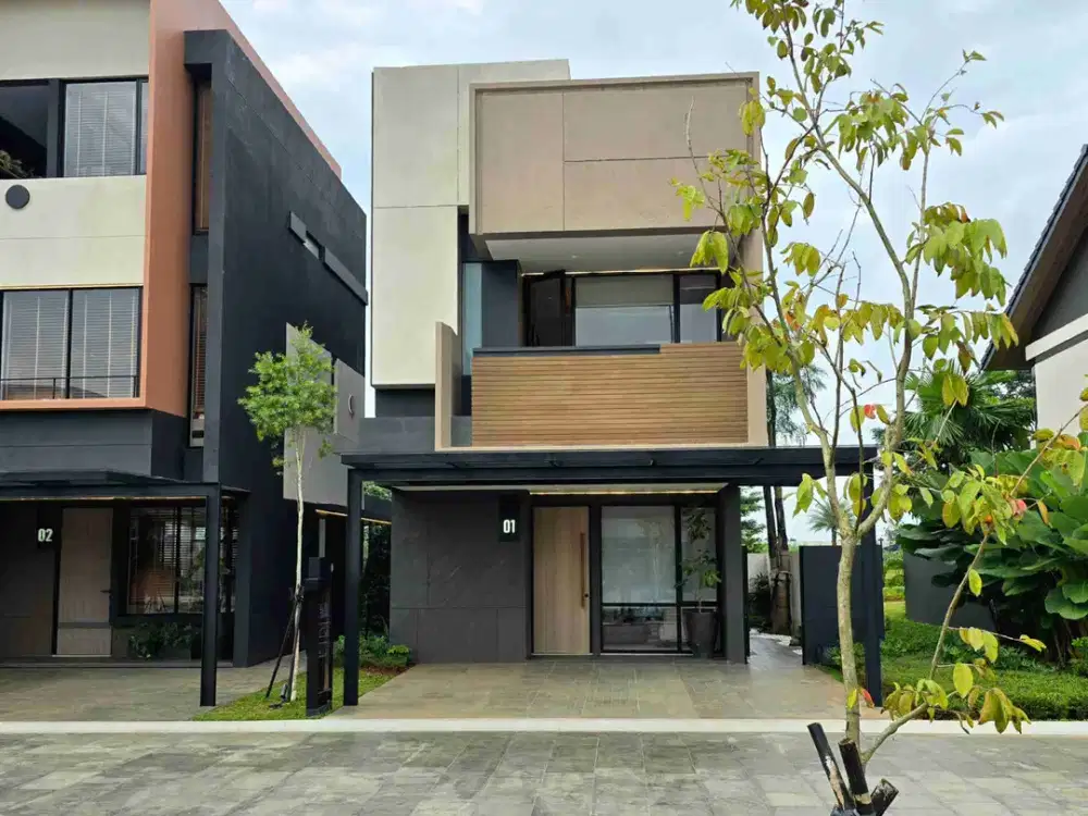 PARK SERPONG tipe Cendana Alpha Rumah 3 Lantai 4+1 Kamar Tidur
