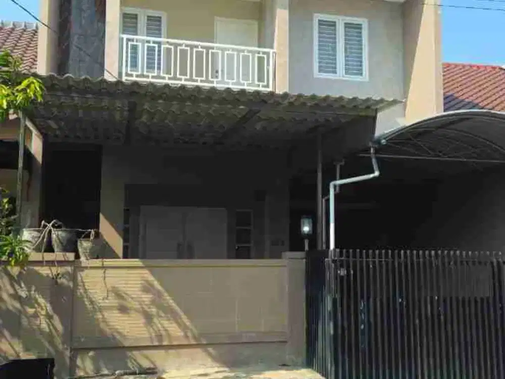 Dijual rumah Nirwana Regency 2lantai termurah sudah galvalum