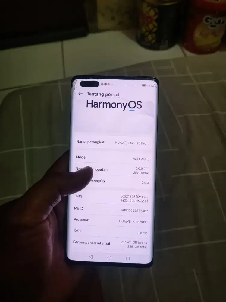Huawei mate 40 pro batangan