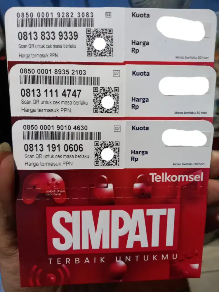 Nomor cantik telkomsel simpati 11 digit angka cantik