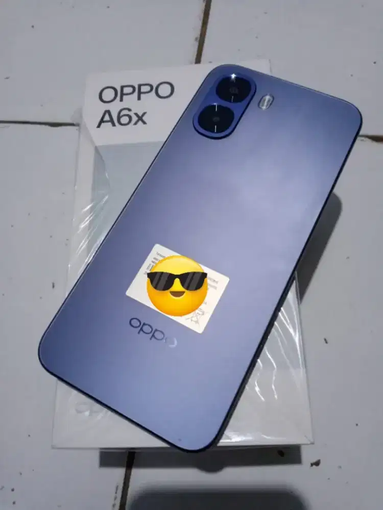 Oppo a6x fullset baru beli 4hari TT/Mahar