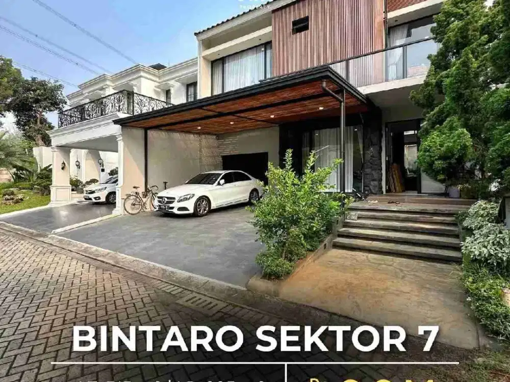 DALAM CLUSTER
SEMI FURNIHSHED di BINTARO SEKTOR 7