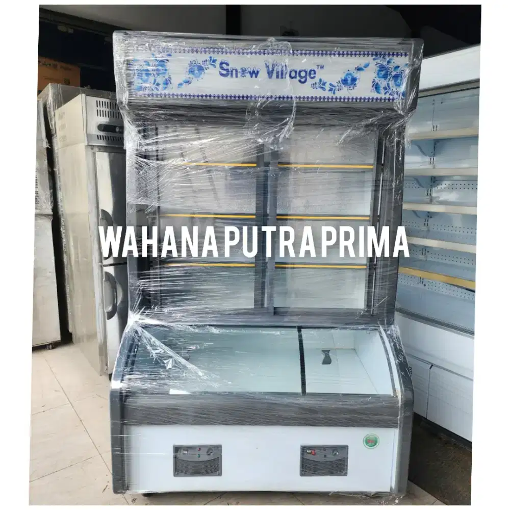 UPRIGHT FREEZER COMBI / UPRIGHT CHILLER COMBI SNOW VILLAGE