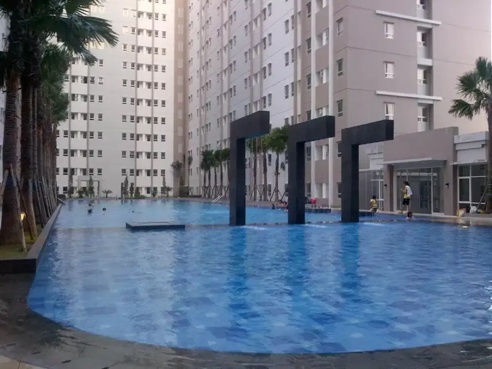 Sewa Apartemen Puncak Kertajaya Luas 2BR Model Studio Furnished Bagus
