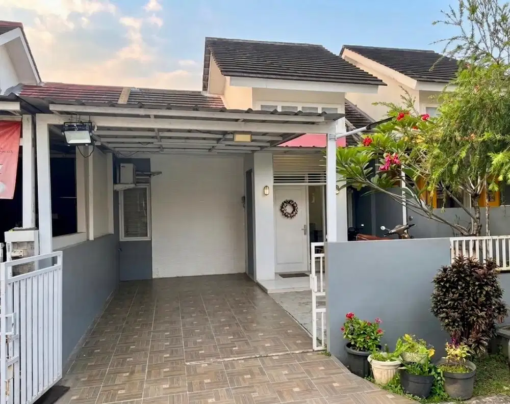 DIJUAL CEPAT: Rumah modern Bougenville Citra Indah City - siap Huni