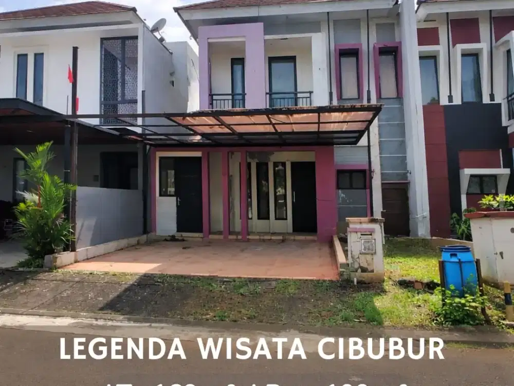 JARANG ADA Rumah 2 lantai HARGA MIRING di Legenda wisata Cibubur
