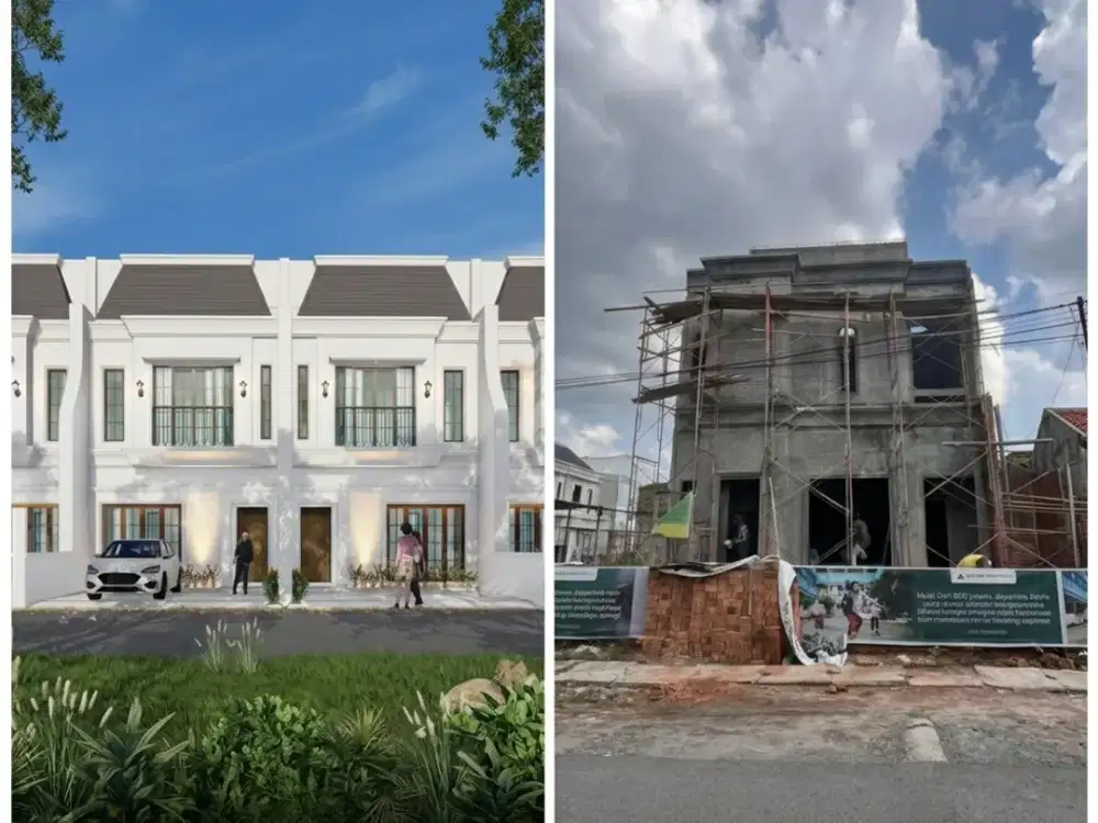 Rumah Luxuri Panjang 23 Meter | Kawasan Elit Jl STm Suka Teguh | Dekat Ke SM Raja Amplas