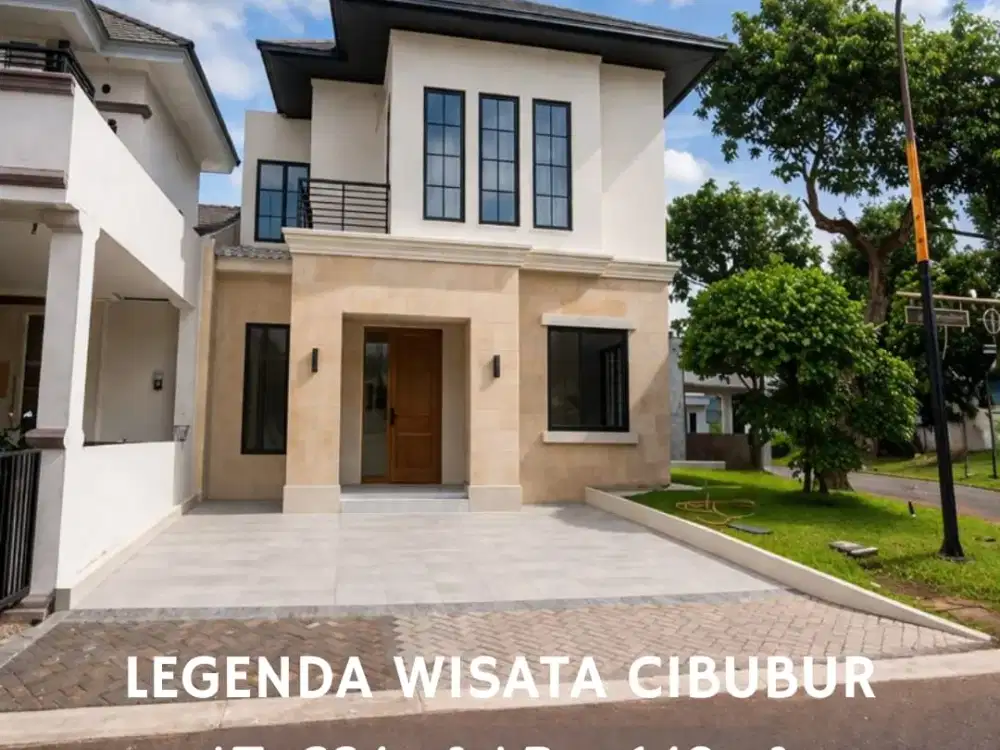 HOT LISTING , Rumah HOOK Cantik dengan Design Klasik , Newly Renovated NEGO Sampai DEAL di Legenda Wisata Cibubur
