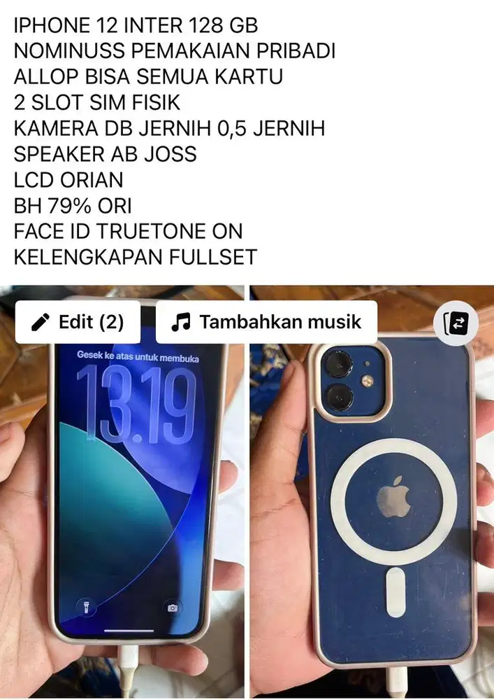 IPHONE 12 INTER 128 GB