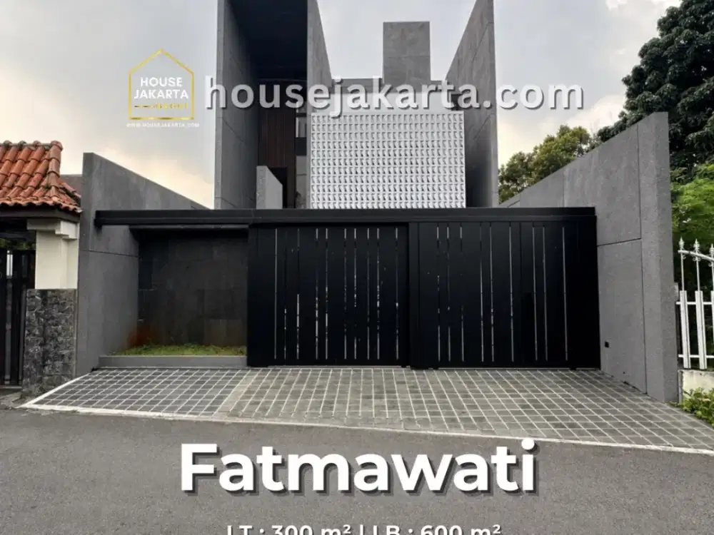 Rumah Minimalis Modern Siap Huni area Fatmawati Jakarta Selatan