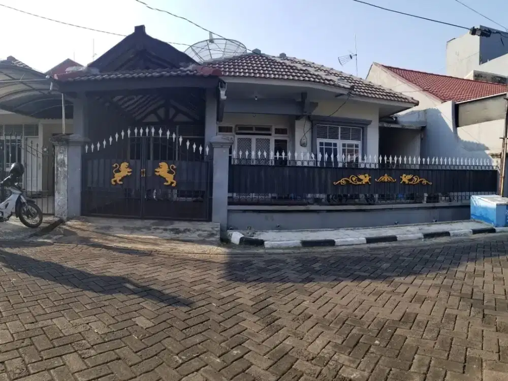 Dijual Cepat Rumah Rungkut Mapan LB 144m 3KM Dekat Merr Surabaya Timur
