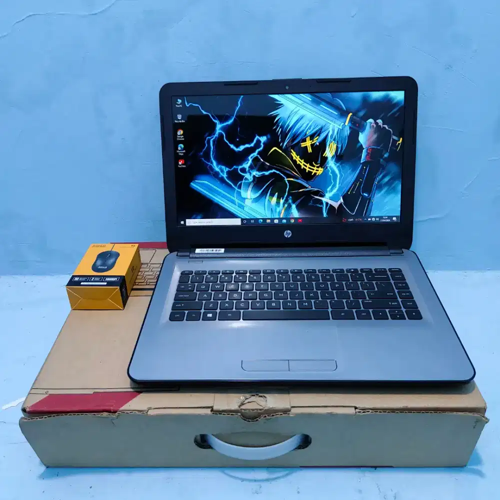 Laptop HP Slim Ram 4GB Win10 Siap pakai [ Bisa Diantar Kerumah ]