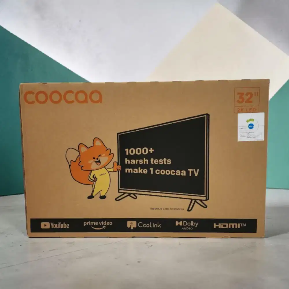 TV Smart Coocaa 32 inci - masih BARU dan segel