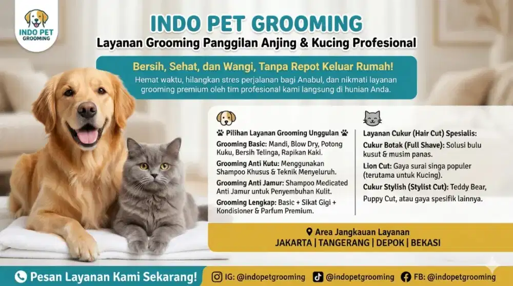 Grooming panggilan termurah