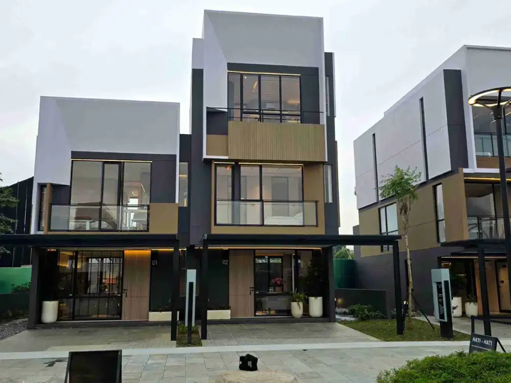 PARK SERPONG tipe GOLDTOPS BEVERLY Rumah 3 Lantai Promo FREE PPN 11%