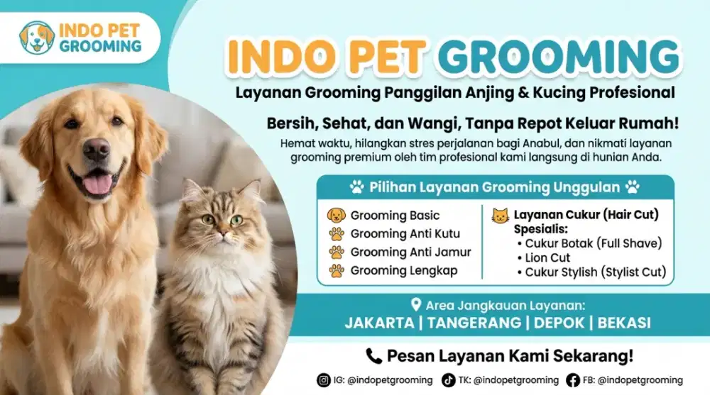 INDOPETGrooming Panggilan