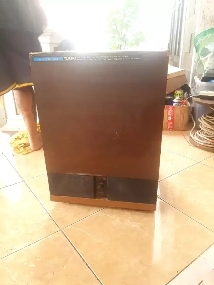 Vintage subwoofer aktif Yamaha NS W1 made in Japan