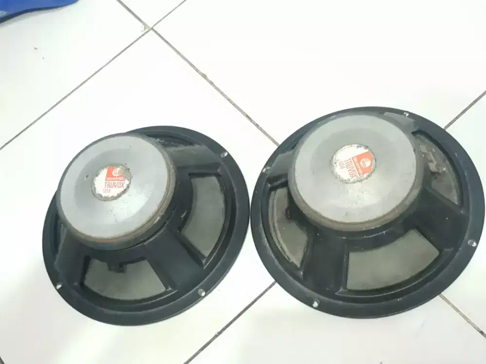 2 unit speaker celestion truvox 10 inch type 1018