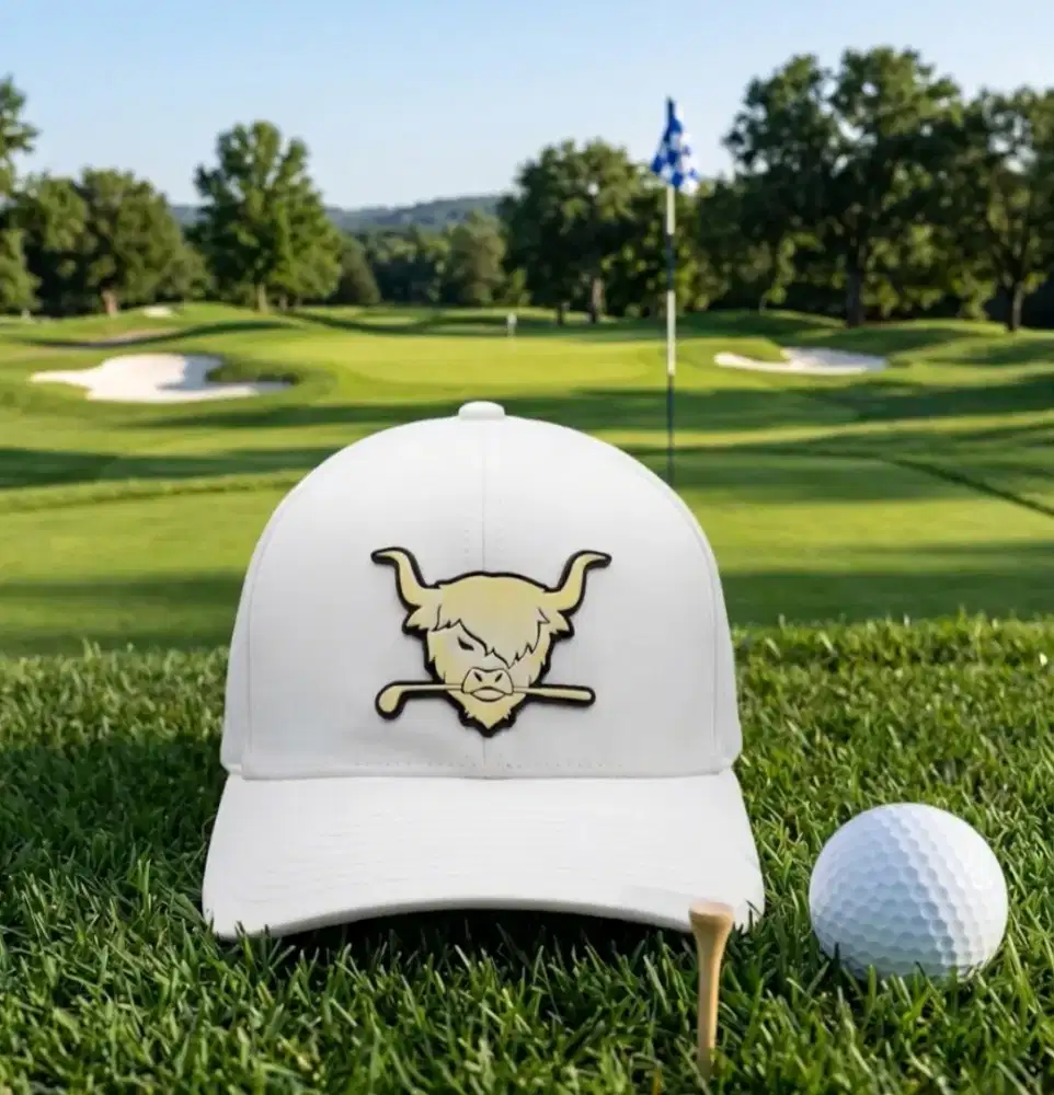 Topi Outdoor Golf dan Olahraga Logo Banteng Branded Bills Ori Second