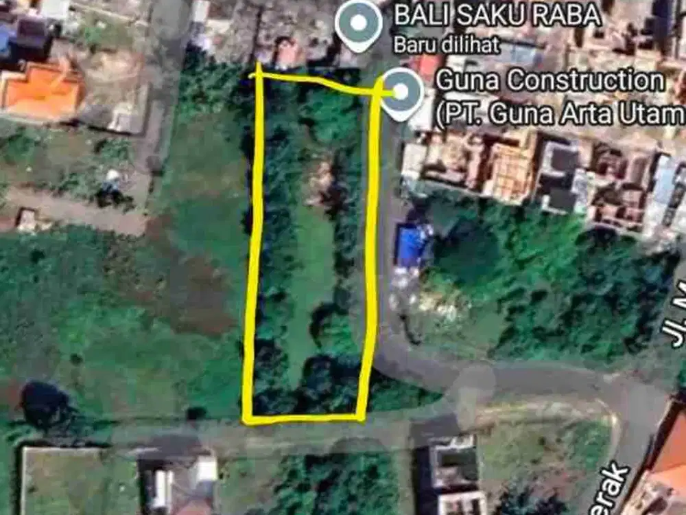 Lahan Premium 1250m² di Ungasan, Lokasi Tenang dan Akses Strategis