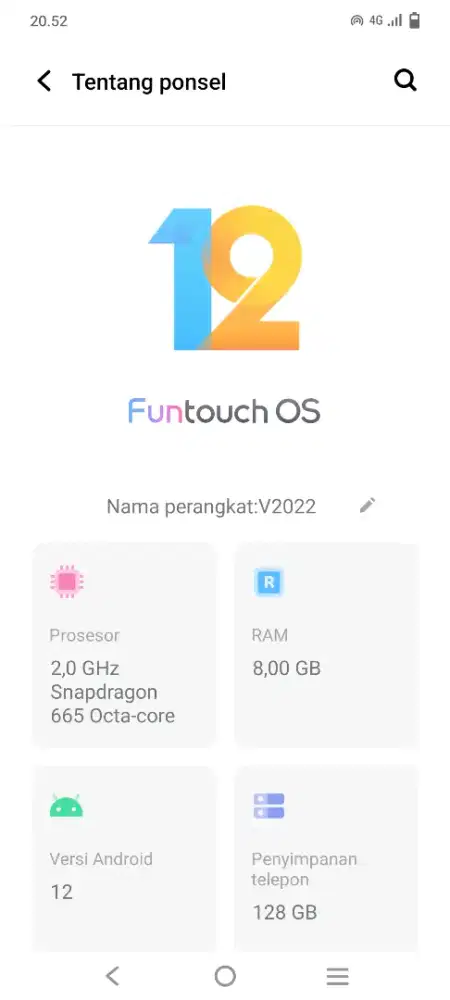 Vivo v20se 8/128 nfc