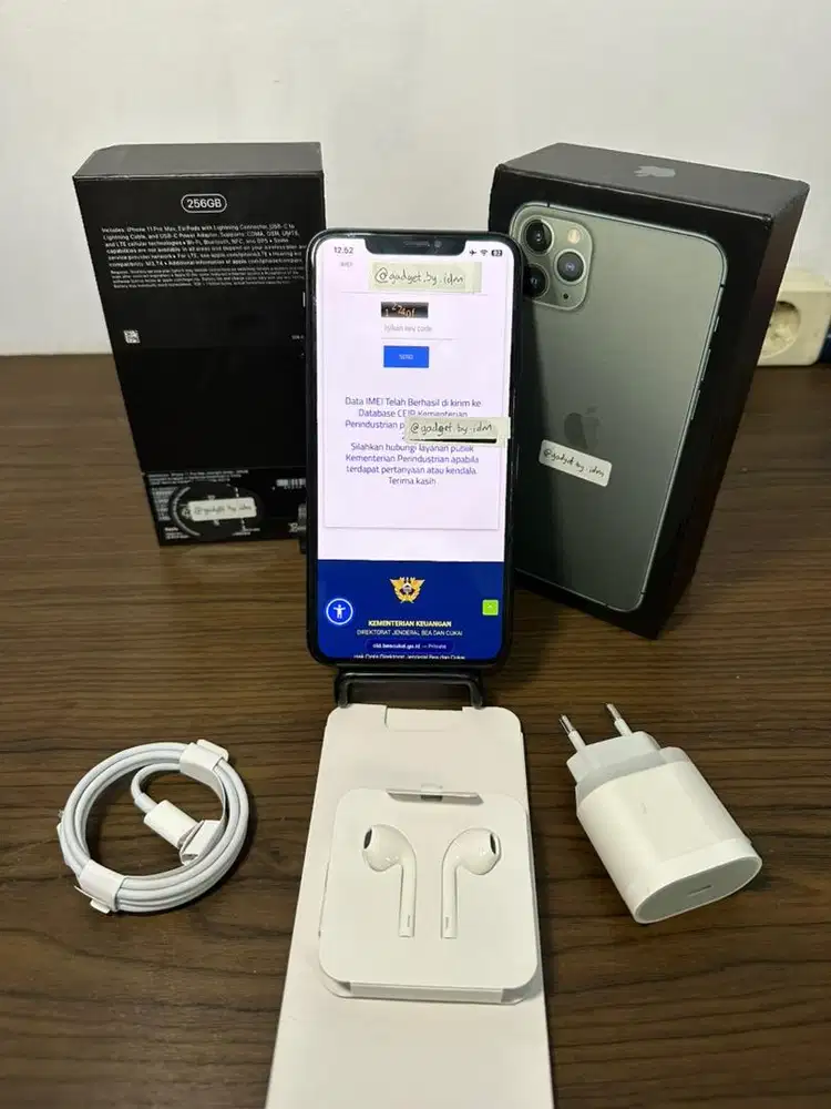 iPhone 11 Pro Max Beacukai 256GB (No minus, no bypass, no simlock)