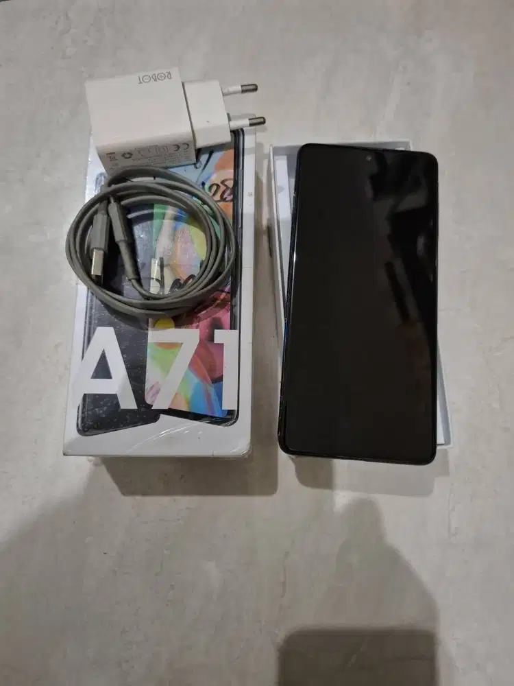 Jual Samsung A71 Second Lengkap Box