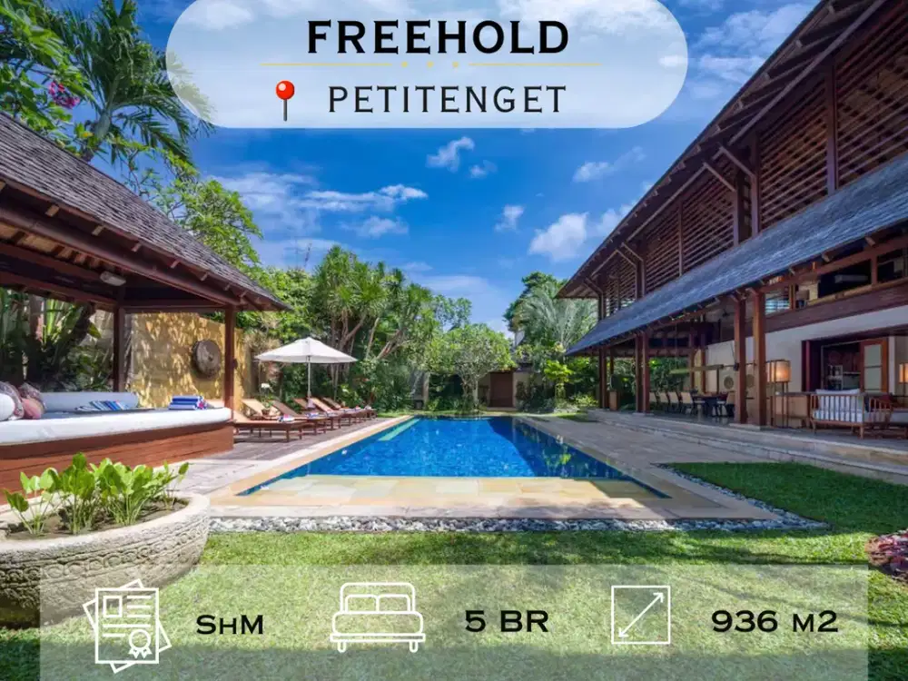 Freehold Luxury 5-Bedroom Villa – Petitenget