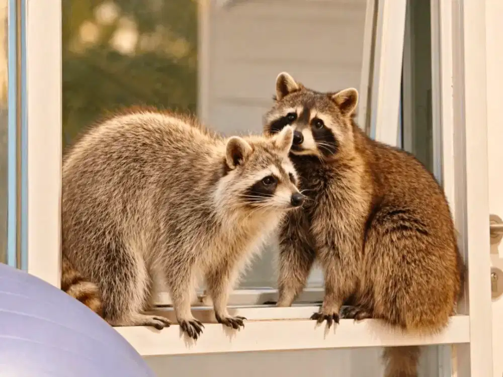 Jual Raccoon Sepasang. Jinak Total, Manja. Rakun Peliharaan.