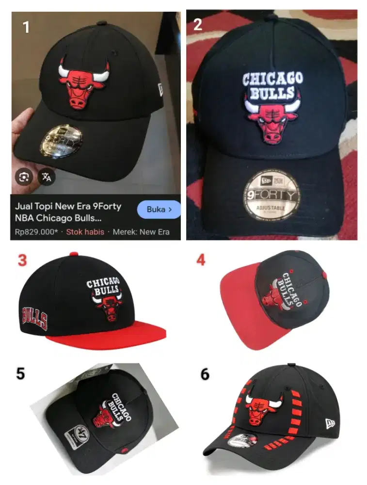 Topi Chicago Bulls original