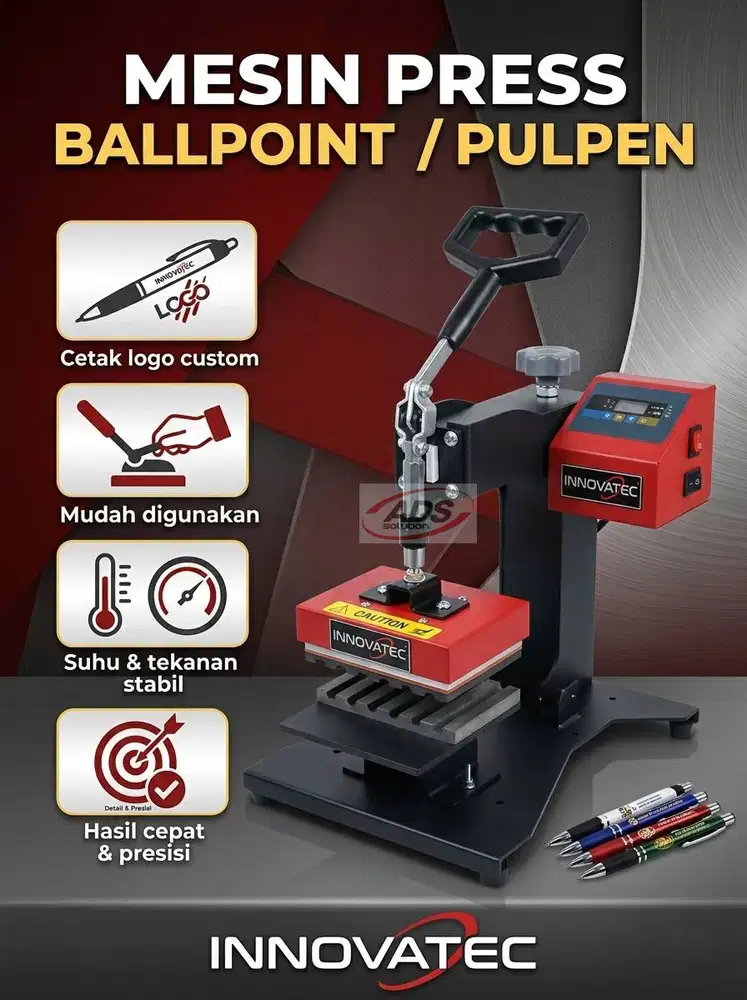 MESIN PRESS BALLPOINT / PULPEN MANUAL TIPE TERBARU PALING PRAKTIS