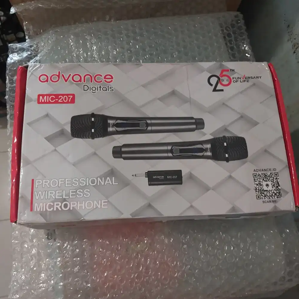 Advance Mic-207 Dual Microphone Wireless 