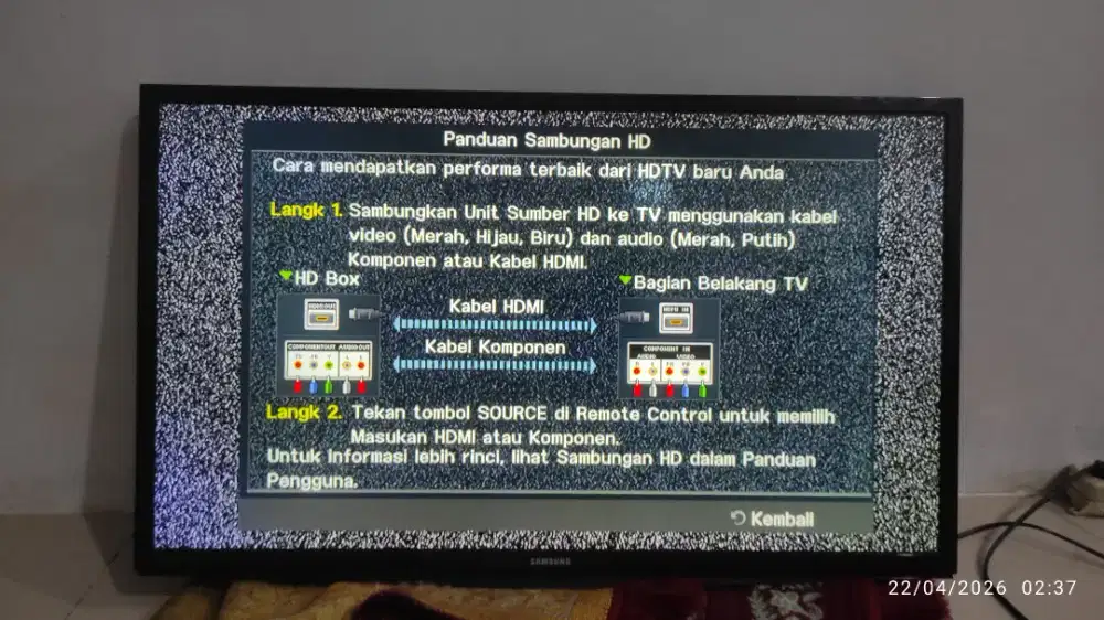 Samsung led slim 32 analog