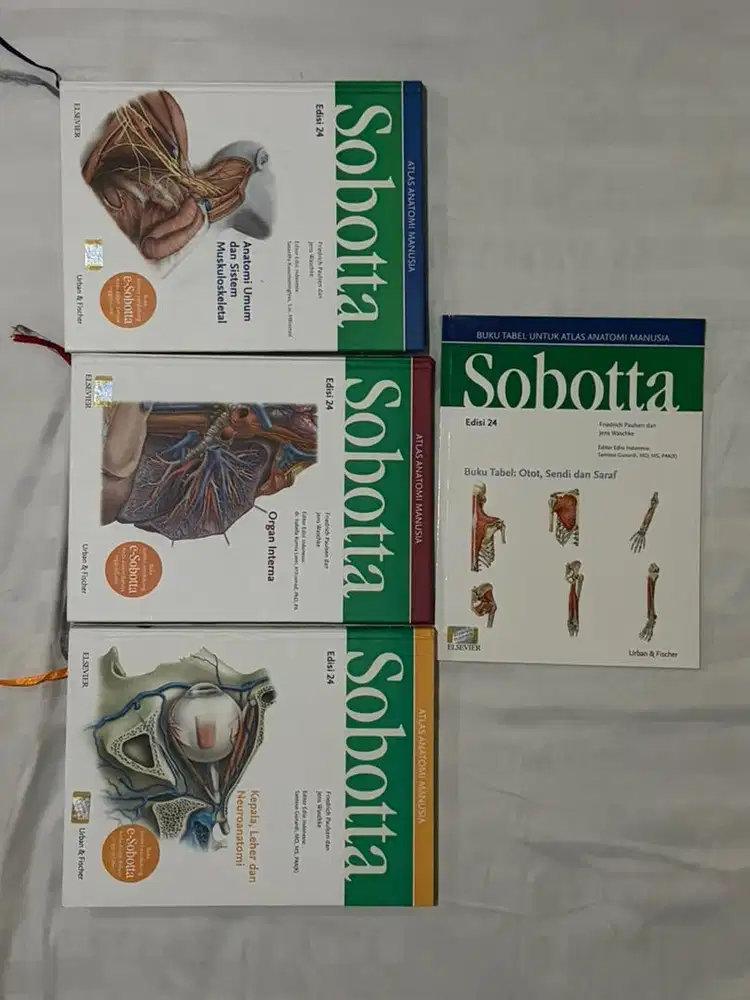 ATLAS ANATOMI SOBOTTA EDISI 24 BUKU KEDOKTERAN