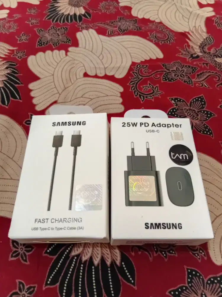 Adaptor Original Samsung PD 25Watt+Kabel Data 3A Support SuperFast(New