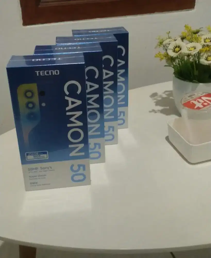 Tecno camon 50 8/256GB new baru bnib