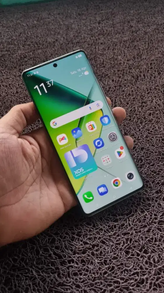 Infinix note 40 pro NFc AMOLED ram 8+9/256 mulus no minus HP charger