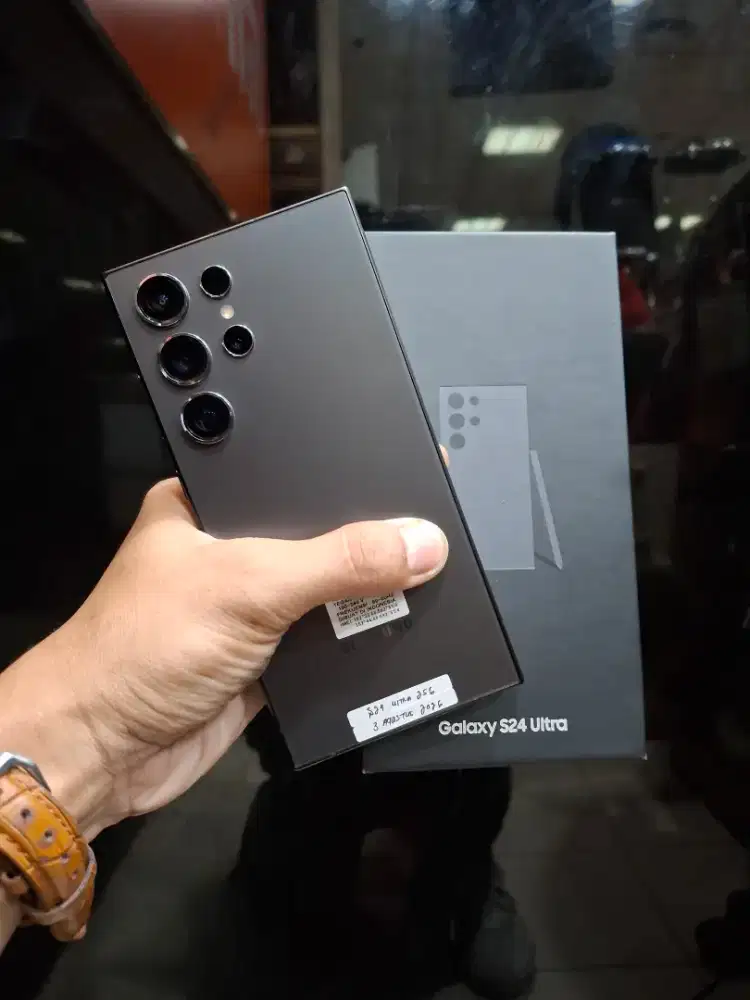 Samsung S24 Ultra 256gb garansi on SEIN Fullset ori Free adapter 45w
