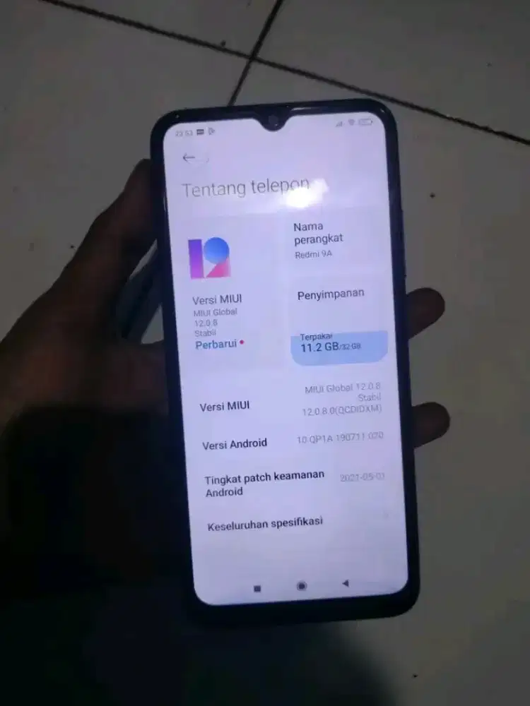 Redmi 9a ram 3/32 nominus