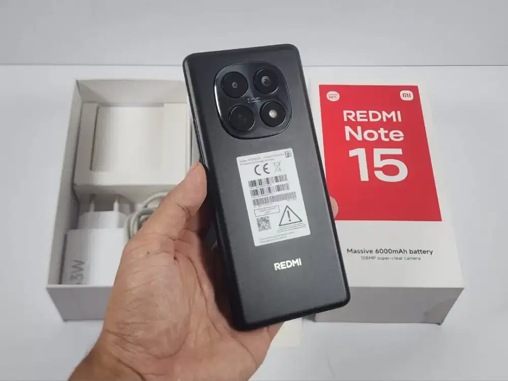 Xiaomi Redmi NOTE 15 NFC 8/256 mulus 99% fullset Like new