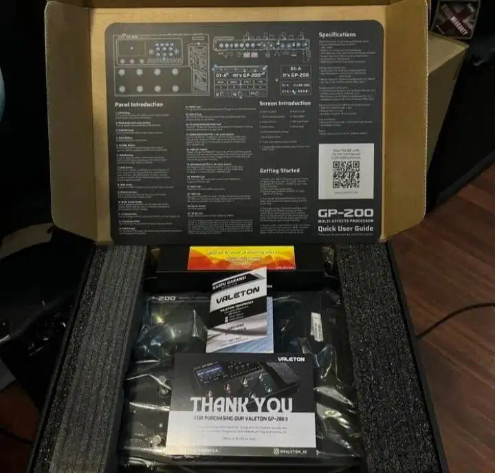 Efek Gitar Valeton GP200 Sekali Pake