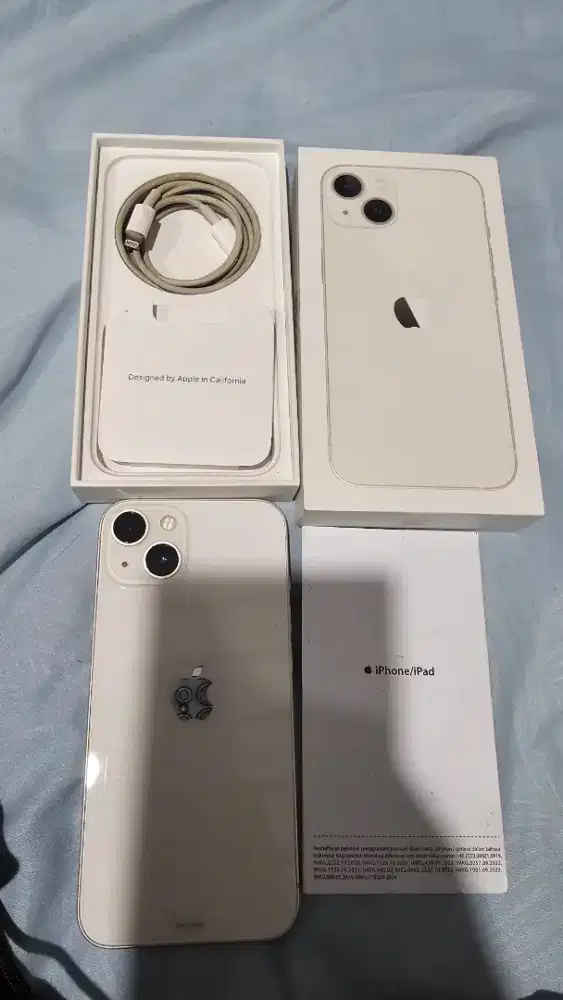Iphone 13 128G warna putih ex ibox