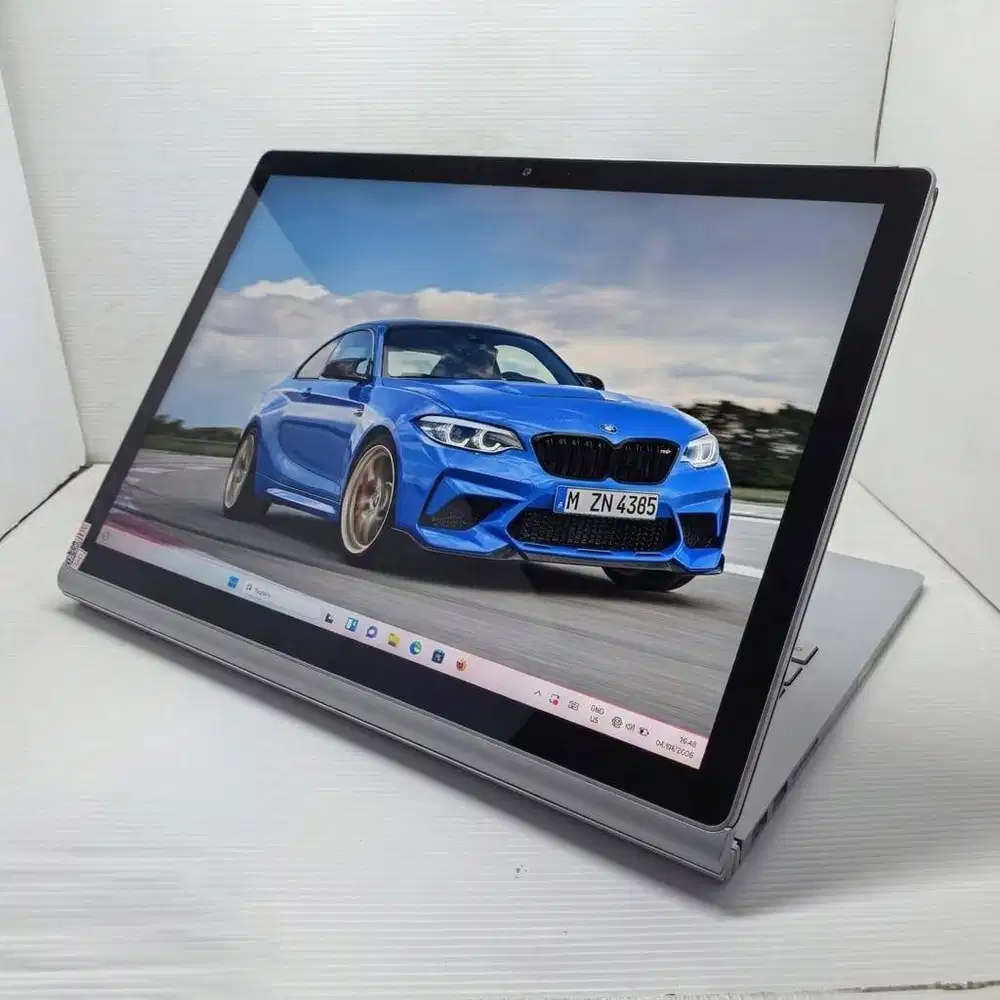 RARE ITEM! MICROSOFT SURFACE BOOK 2 I5 GEN 7 2 IN 1 TOUCHSCREEN 3K NO