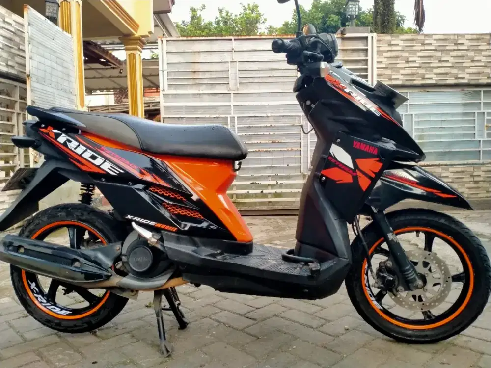 Yamaha X-Ride pajak hidup lengkap sehat keterangan detail dibawah