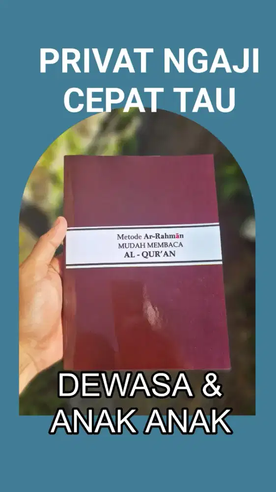 Privat belajar ngaji Cepat tau(untuk anak anak/Dewasa