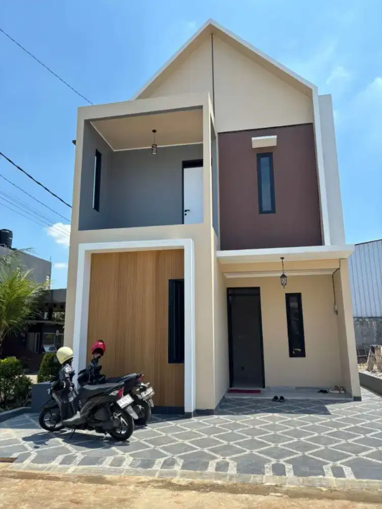 Di jual rumah baru dalam cluster di cikunir