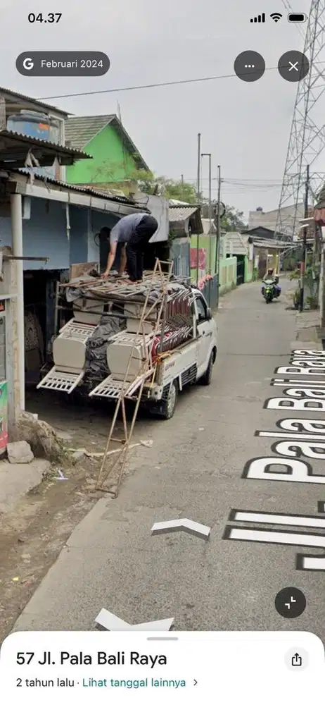 Jual tanah pinggir jalan masuk mobil permeter 5jt