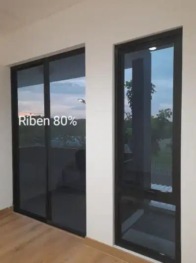 KACA FILM RIBEN STIKER KACA SANDBLAST ES VISION CUTTING STICKER RUMAH