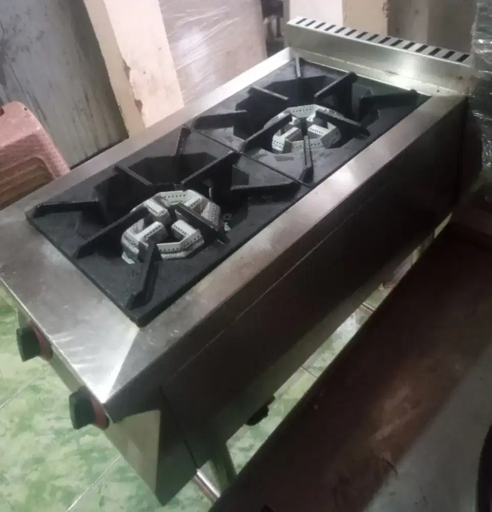 Stove 2 Burner siap pakai