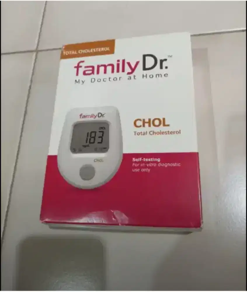 Alat cek kolesterol family dr seken jarang pakai